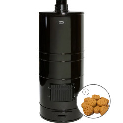 Saunová kamna na dřevo - AITO AK-57, prodloužená, včetně kamenů KERKES 