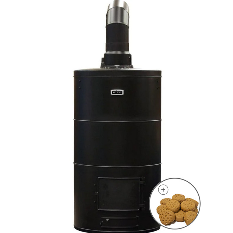 Saunová kamna na dřevo - AITO AK-95, s keramickými kameny