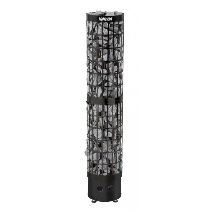 Elektrická saunová kamna - HARVIA Cilindro Black Steel PC66 6,6 kW