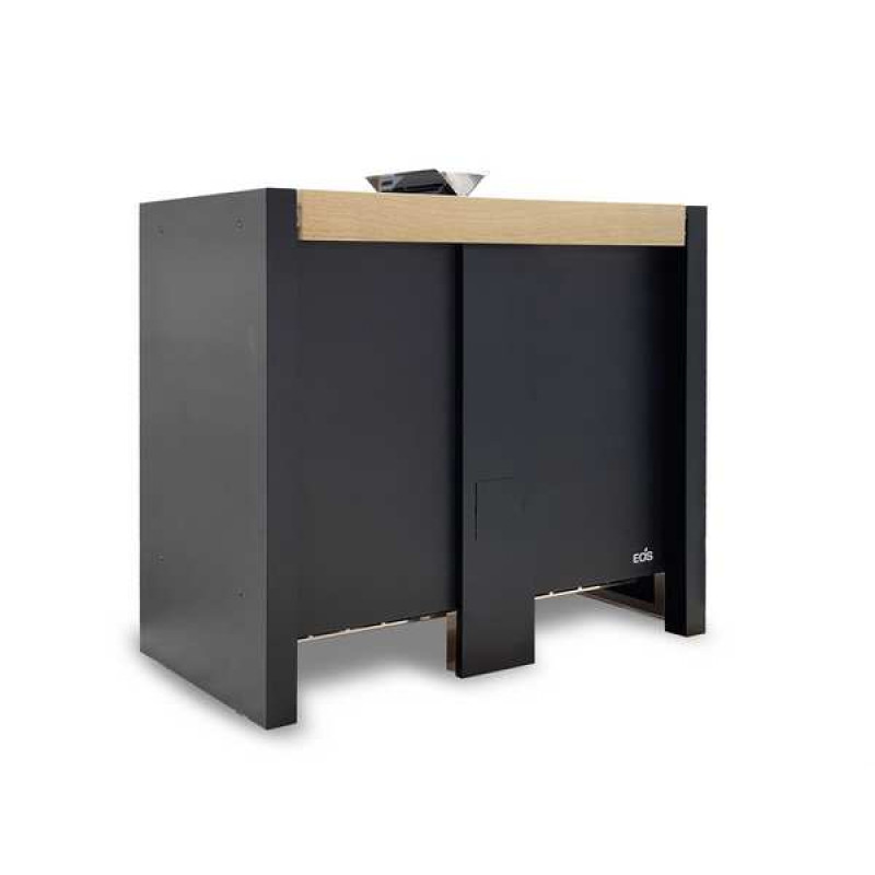 Elektrické saunové topidlo - EOS Herkules XL S120 HD 18kw, černé