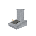 Kamenná úprava komína, Mastek, 540 mm - 0