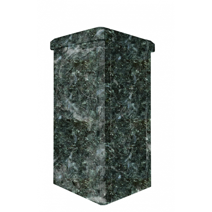 Kamenný komín, tmavý Serpentine, 540 mm