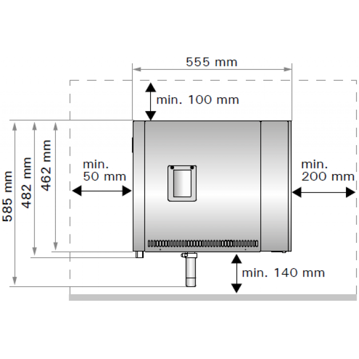 Parní generátor - HARVIA Helix HGP - WiFi