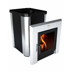 Saunová kamna na dřevo - NOVA PANORAMA 18 