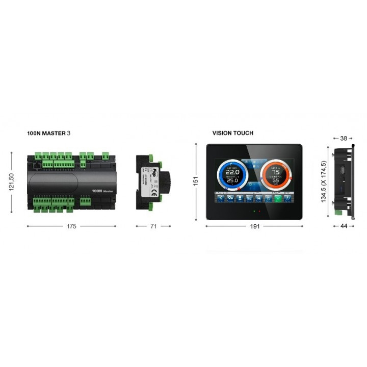Řídící jednotka PEGO VISION TOUCH THR