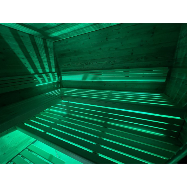 SAUFLEX RGB LED SVÍTIDLO S ŘÍDÍCÍ JEDNOTKOU
