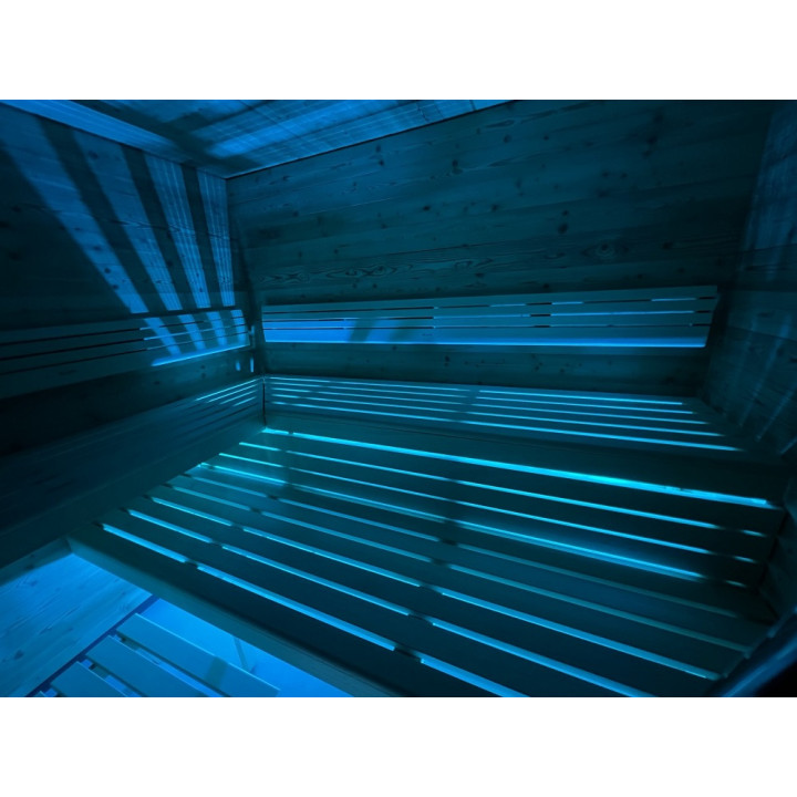 SAUFLEX RGB LED SVÍTIDLO S ŘÍDÍCÍ JEDNOTKOU