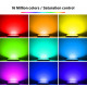 SAUFLEX RGB LED SVÍTIDLO S ŘÍDÍCÍ JEDNOTKOU
