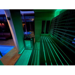 SAUFLEX RGB LED SVÍTIDLO S ŘÍDÍCÍ JEDNOTKOU 