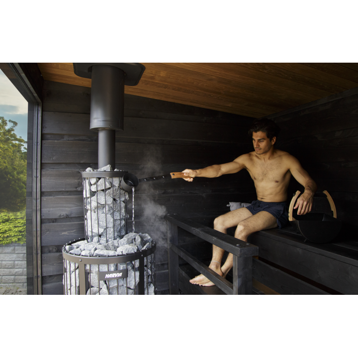 Sauna HARVIA Legend s kamny na dřevo