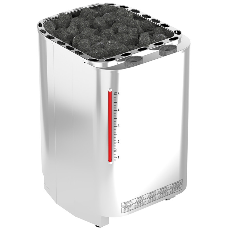 Elektrická saunová kamna – SAWOTEC Savonia Combi, bez řídicí jednotky 10,5 kW