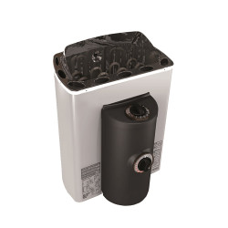 Elektrická saunová kamna – SAWOTEC Mini X Corner 3,6 kW, s řídicí jednotkou 