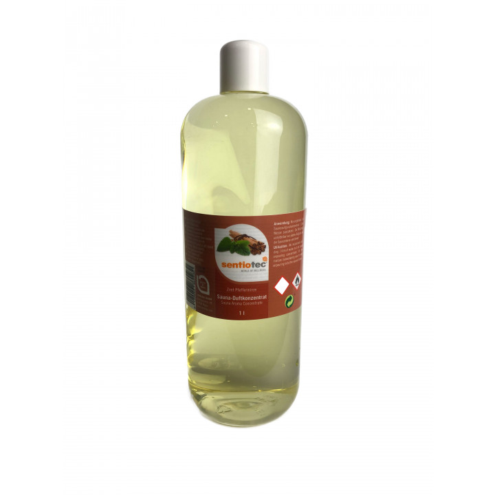 Sentio Sauna aroma koncentrát "skořice máta", 1l