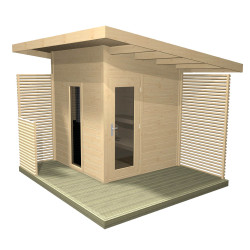 Venkovní sauna HARVIA Solide Compact 