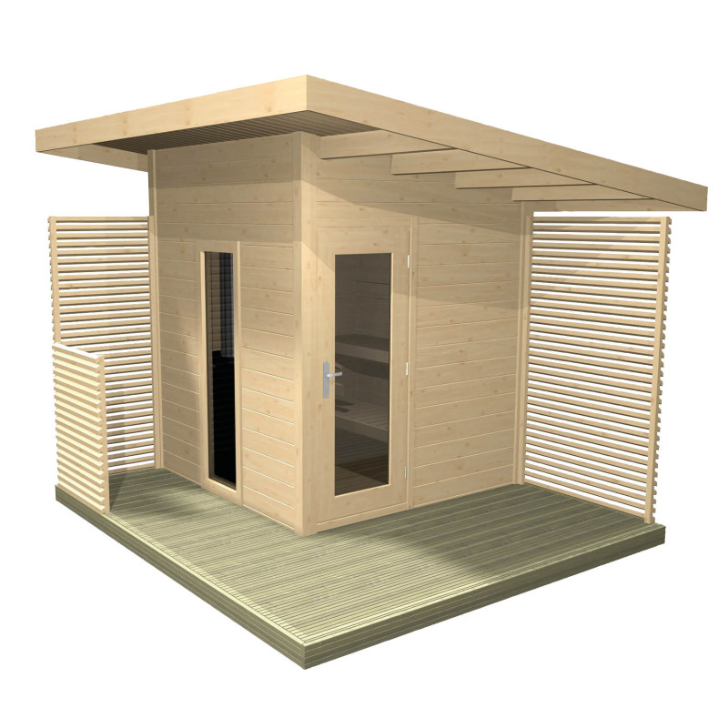Venkovní sauna HARVIA Solide Compact
