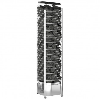 Elektrická saunová kamna – SAWOTEC Tower Wall, bez řídicí jednotky 6 kW