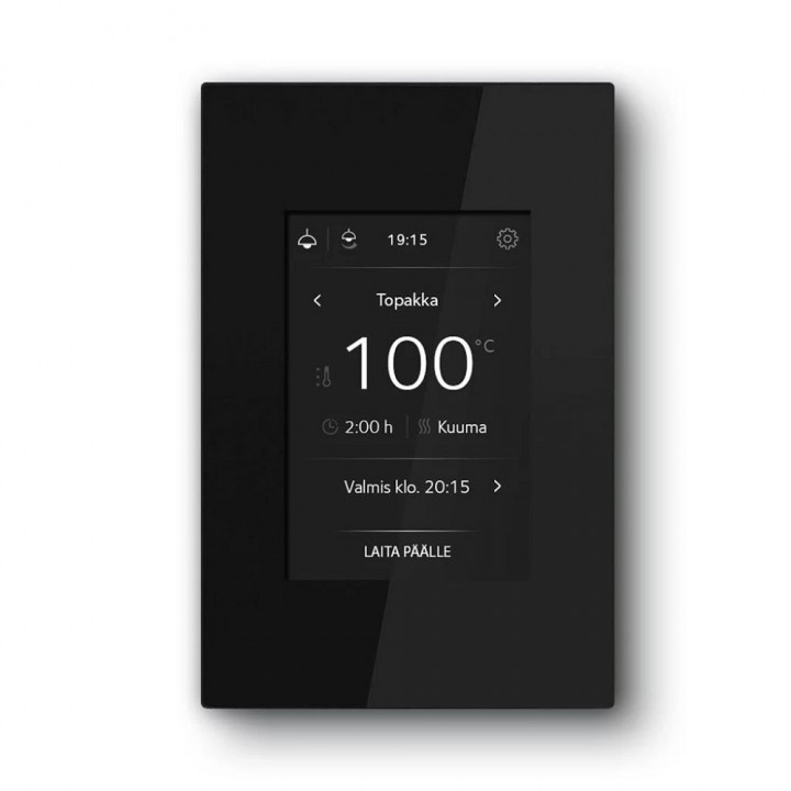 Ovládací panel elektrického saunového topidla - TULIKIVI WIFI se stykačovou skříňkou