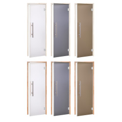 Skleněné dveře do sauny AD LUX, matné sklo  Skleněné dveře do sauny AD LUX, matné sklo