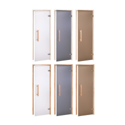 AD NATURAL skleněné dveře do sauny, matné sklo  AD NATURAL skleněné dveře do sauny, matné sklo