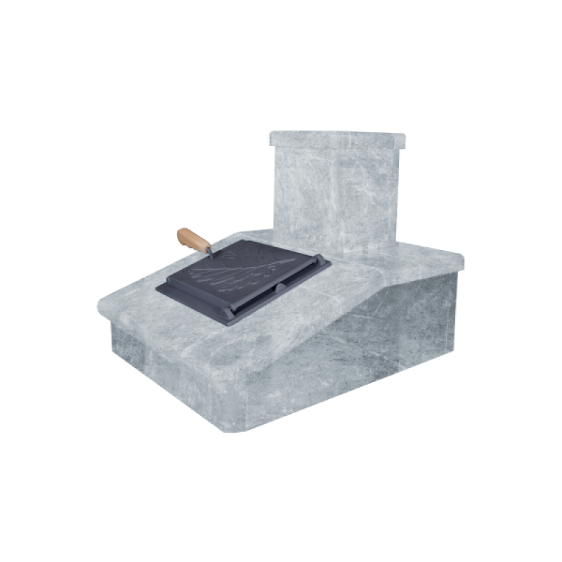 Kamenná úprava komína, Talkochlorit, 290 mm