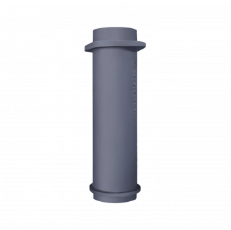 Spodní litinová trubka odtahu spalin pro saunová kamna GEFEST , Ø180 mm, 500 mm