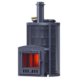 Saunová kamna na dřevo GEFEST - AVANGARD ZK 40 (P2) Hurricane v kulatém roštu  Saunová kamna na dřevo GEFEST - AVANGARD ZK 40 (P2) Hurricane v kulatém roštu