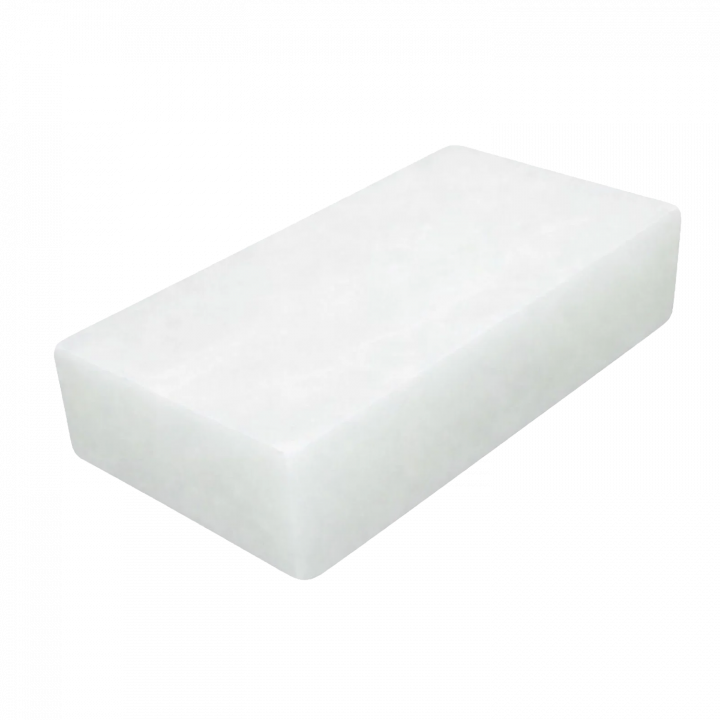 Bílá himálajská solná cihla 200 × 100 × 25 mm