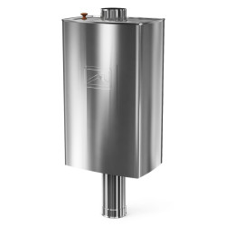 NÁDRŽ NA SAUNU 60L S PŘESUNUTÝM KOMÍNEM 