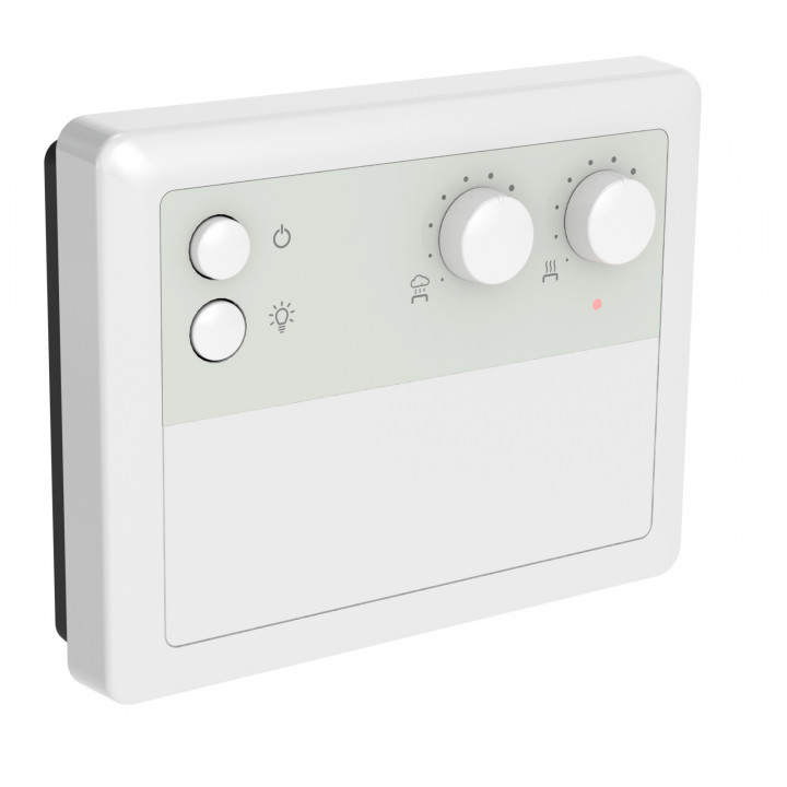Ovládací panel elektrického saunového topidla - HARVIA Senlog COMBI CF9C