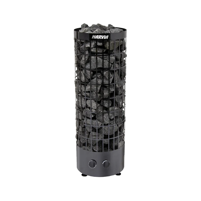 Elektrická saunová kamna - HARVIA Cilindro Black Steel PC70 6,8 kW