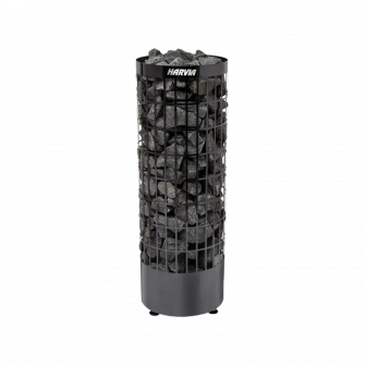 Elektrická saunová kamna - HARVIA Cilindro Black Steel PC90E 9 kW