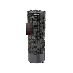 Elektrická saunová kamna - HARVIA Cilindro Black Steel PC90XE 9 kW 