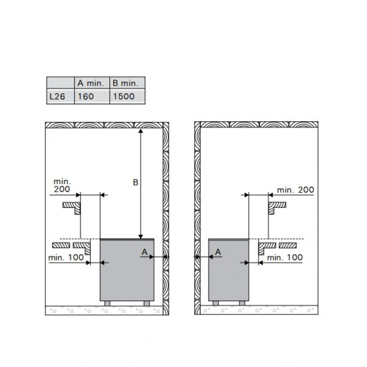 Elektrická saunová kamna - HARVIA Club Pro L26 26,0 kW