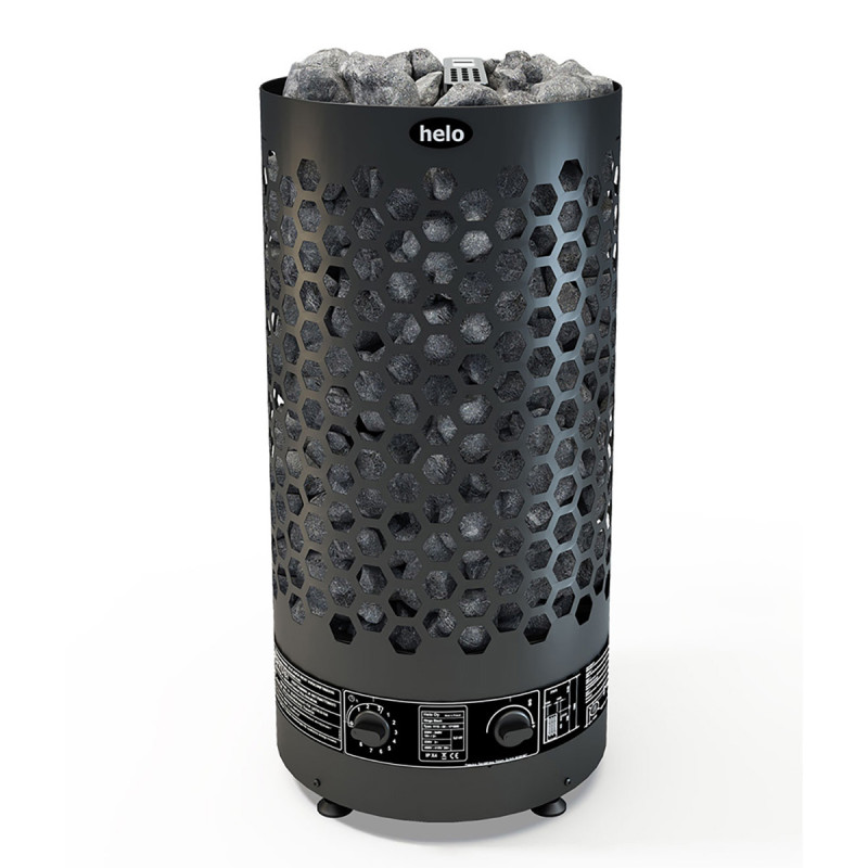 Elektrická saunová kamna - HELO Ringo, černá BWT