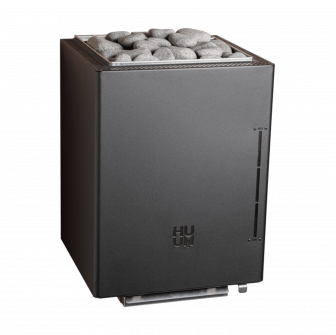 Elektrická saunová kamna - HUUM Core Wall Combi, černá