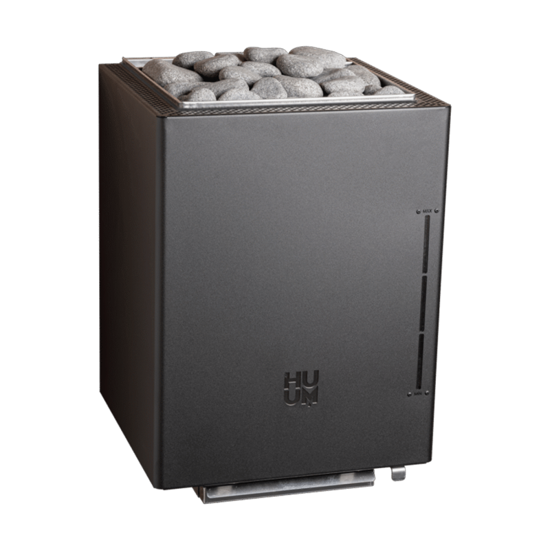 Elektrická saunová kamna - HUUM Core Wall Combi, černá