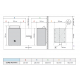 Elektrická saunová kamna - HUUM Core Wall Mini Combi 4