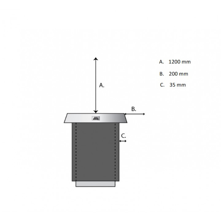Elektrická saunová kamna - IKI FLOAT 13,8 kW