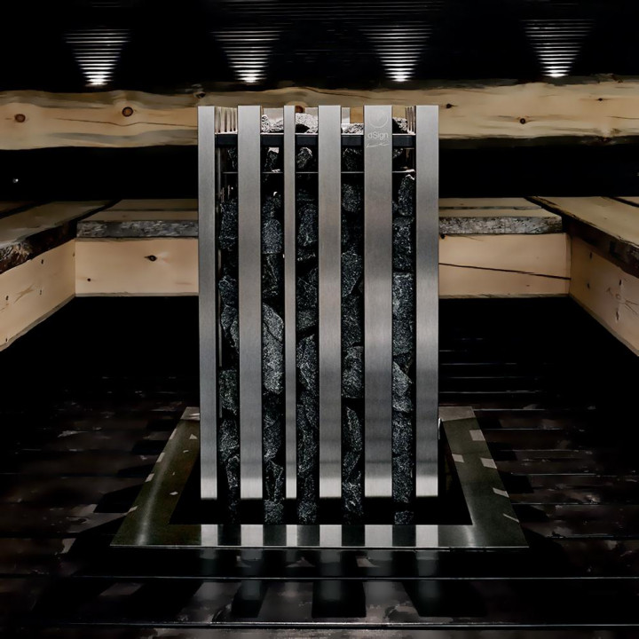 Elektrická saunová kamna - IKI MONOLITH 9 kW