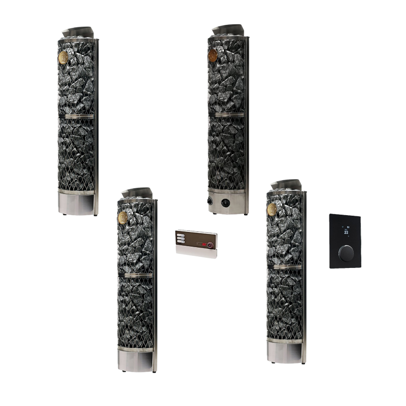 Elektrická saunová kamna - IKI WALL 6 kW