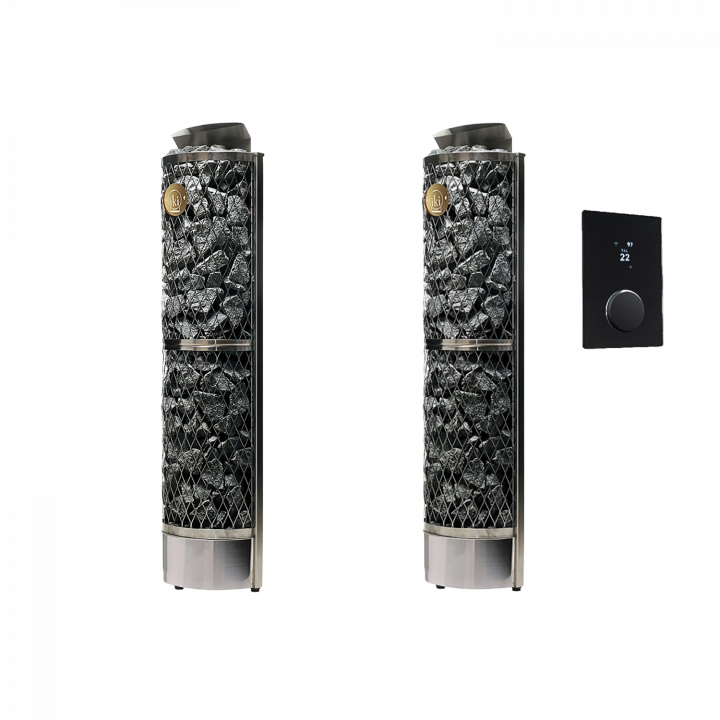 Elektrická saunová kamna - IKI WALL 7,6 kW