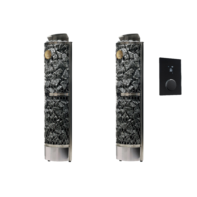 Elektrická saunová kamna - IKI WALL 7,6 kW