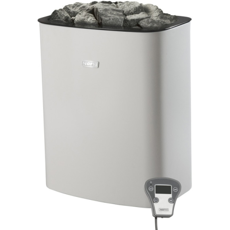 Elektrická saunová kamna - NARVI NC Electric, bílá 6 kW