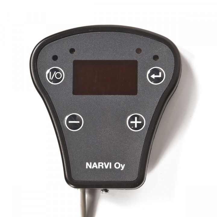 Elektrická saunová kamna - NARVI SMOOTH 10,5 kW, černá