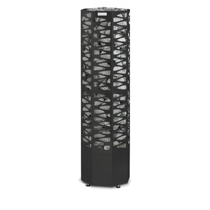 Elektrická saunová kamna - NARVI SMOOTH 10,5 kW, černá