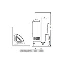 Elektrická saunová kamna – SAWOTEC Ari Corner 9 kW, bez řídicí jednotky - 4