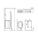 Elektrická saunová kamna – SAWOTEC Scandia Combi Next, bez řídicí jednotky - 1 Elektrická saunová kamna – SAWOTEC Scandia Combi Next, bez řídicí jednotky - 1