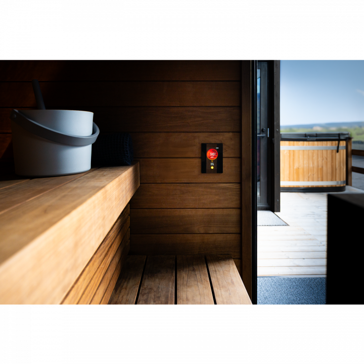 Ovládací panel elektrického saunového kamna - Harvia Fenix ​​​​180 WiFi Universal 9 - 29 kW