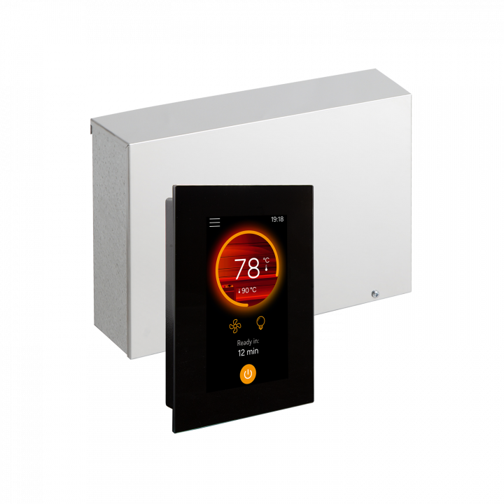 Ovládací panel elektrického saunového kamna - Harvia Fenix ​​​​180 WiFi Universal 9 - 29 kW