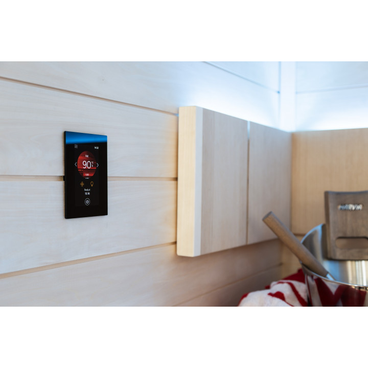Ovládací panel elektrické saunové topidla - Harvia Fenix ​​​​​​FX170 WiFi Core 17 kW